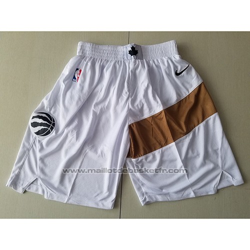 Short Toronto Raptors Ville 2018 Blanc